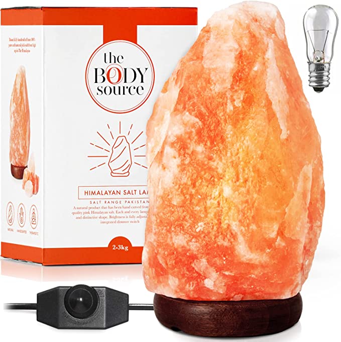 Lampe en Cristal de Sel de l'Himalaya